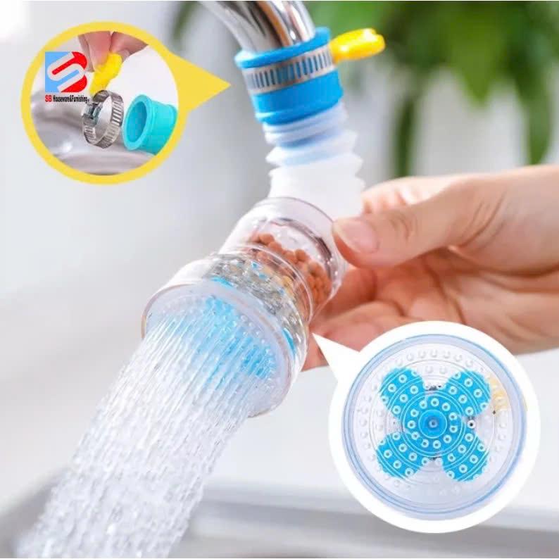[ Tặng 10 Khăn Lau Bếp ] Combo 10 Đầu vòi nước nối rửa chén bát tăng áp xoay 360 độ, chống bắn tia nước 4