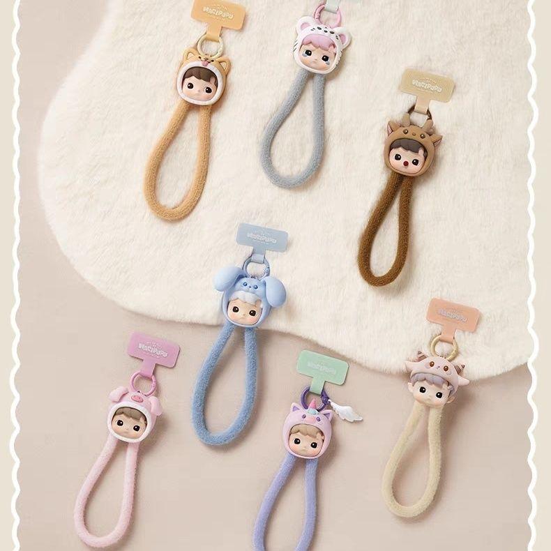Product Introduction of Hacipupu Animal Stickers Series Blind Box Mobile Phone Lanyard Trendy Fashion Peripheral 0