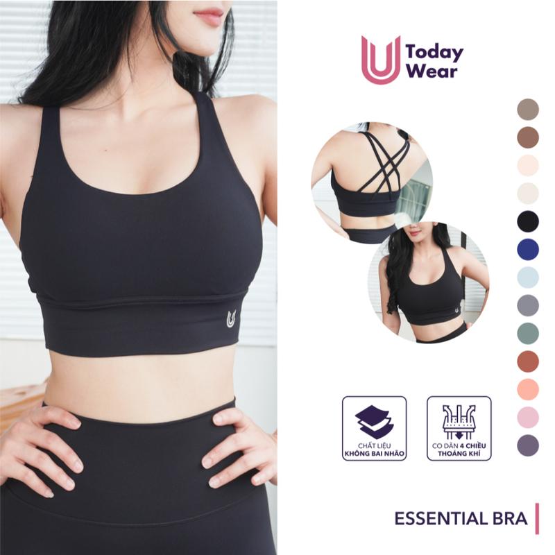 Luxury Essential Bra - Áo tập gym yoga thể thao nữ Today U Wear tôn dáng Sport