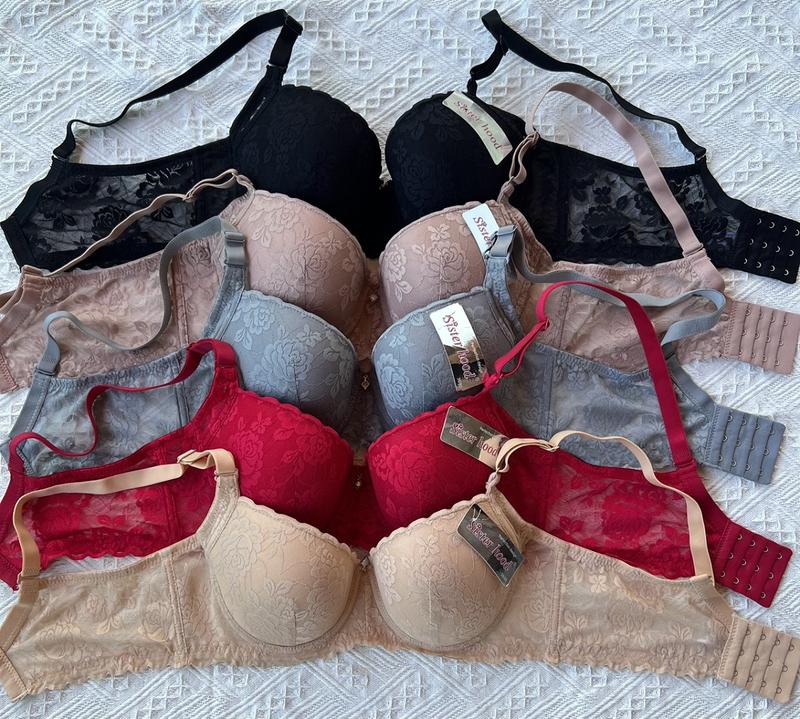 [CUP C] Áo lót ren Thái Bigsize có gọng bản to ren 2417 Bra