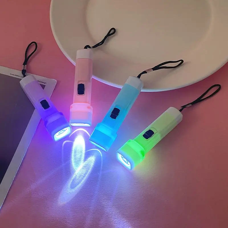 New minimalist flashlight with hanging rope kindergarten children's creative toy activity opening practical small gift