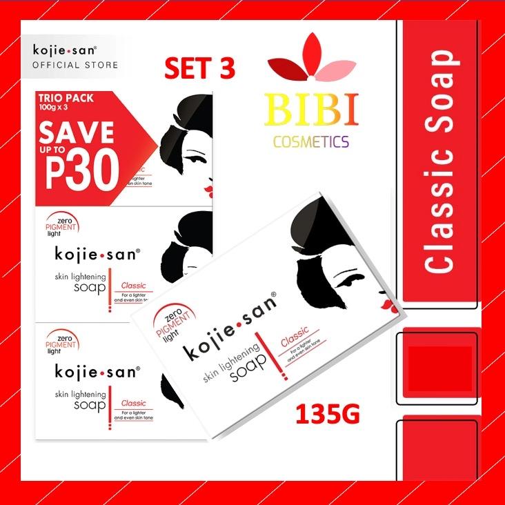   KOJIESAN  Xà Bông Trắng Da Bay Mụn Lưng Kojiesan Dưỡng Body Sen 