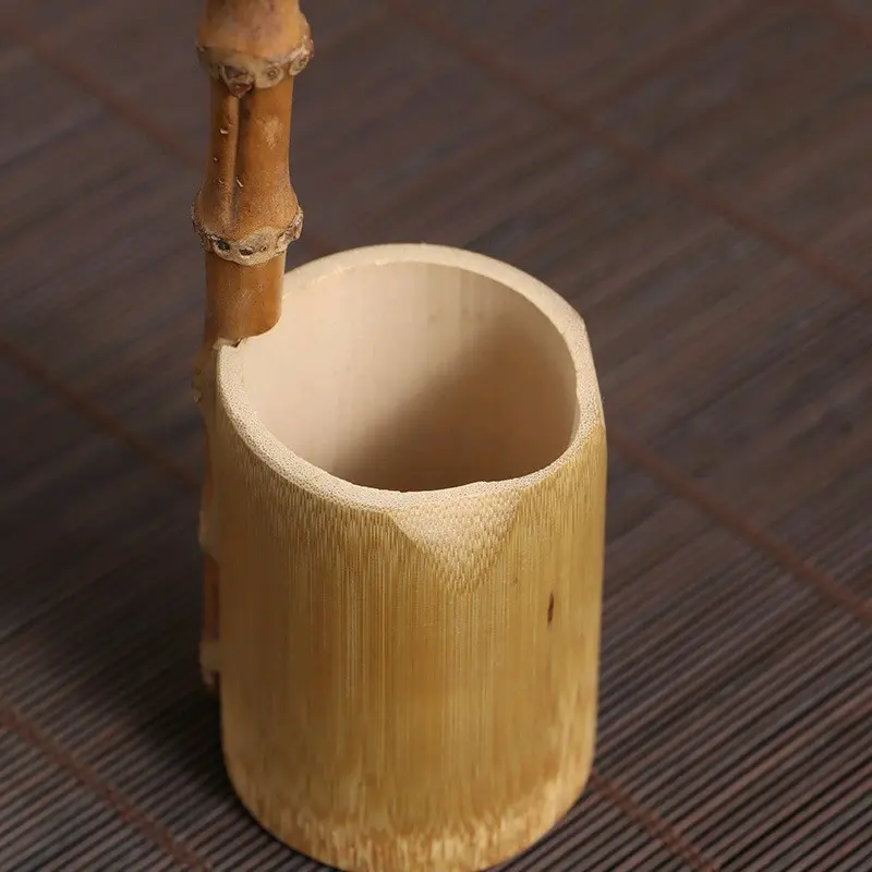 Gáo múc rượu, trà , nước bằng tre 2