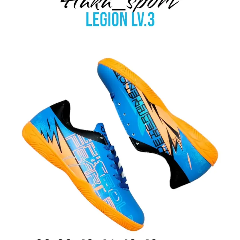 Paket Komplit Sepatu Futsal legion lv3 terbaru dan bekualiatas 6