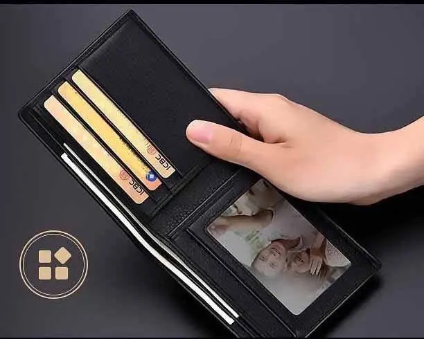 Sét quà tặng đặc biệt - VÍ da thăt lưng nam có hỗ trợ in thiệp ,lời chúc cho người thương 7