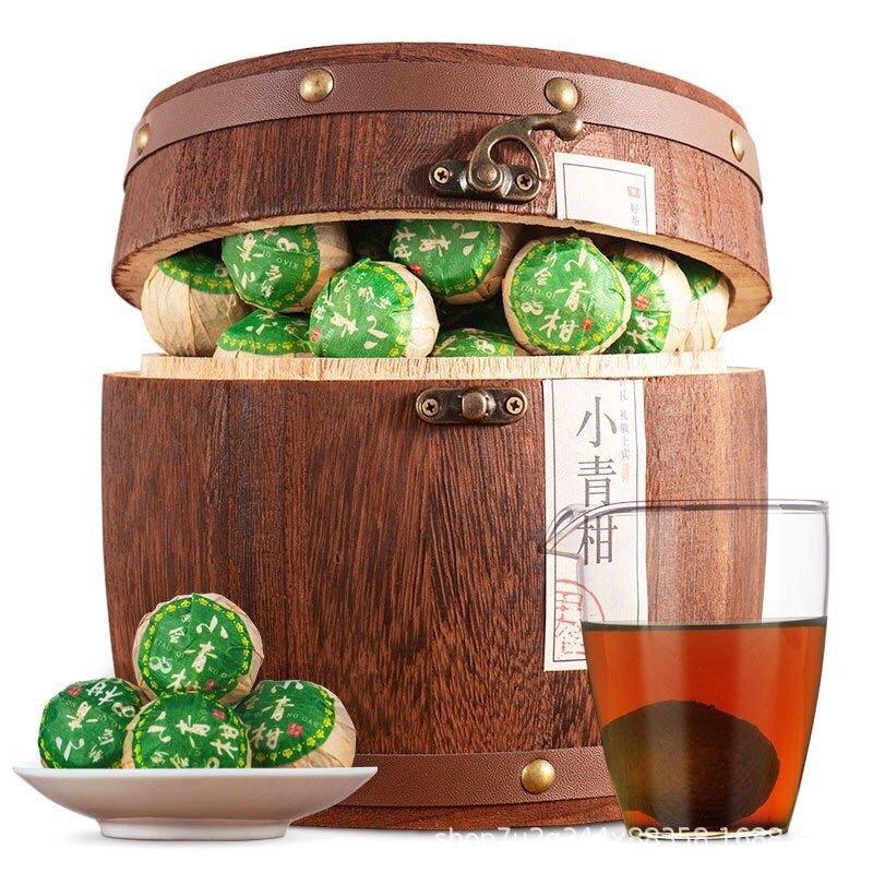  Trà Phổ Nhĩ Quýt Trà Tiểu Thanh Cam Minh Khôi TEA - Nước Trà 
