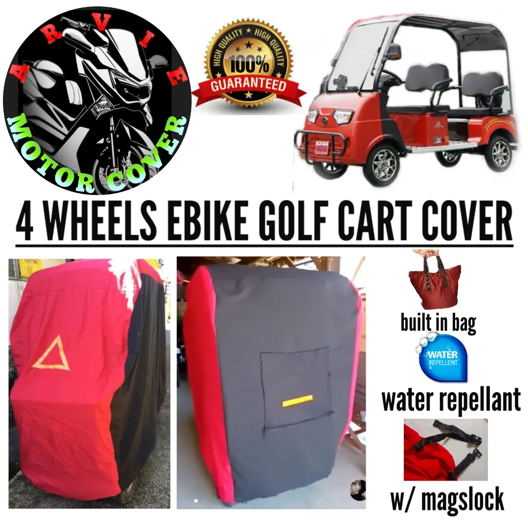 NWOW 4WHEELS EMC GOLF CART COVER SOMERO SUPREMO COVER WATER REPELLENT nwow  ervs2