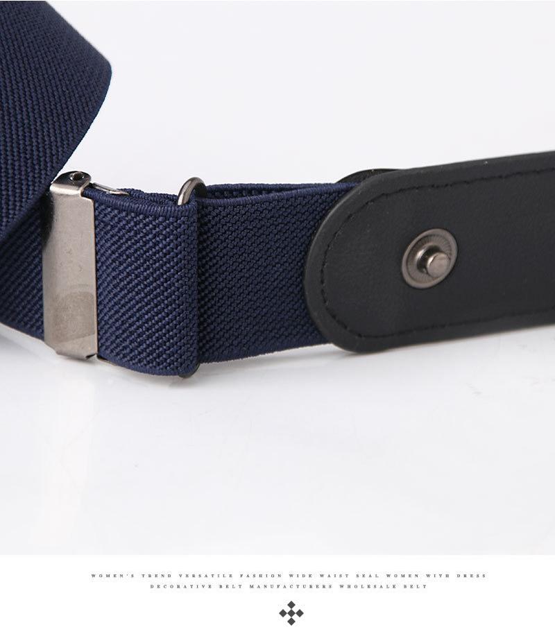 Product Introduction of Seamless Stretch Belt for Women - Hidden Adjustable Waistband, Japanese Minimalist Elastic Cinch for Jeans & Denim 5