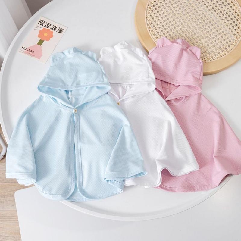 Áo Choàng Chống Nắng Cho Bé, Áo Chống Nắng Cho Bé, Áo Choàng Cánh Dơi Chống Nắng cho bé Gin Baby Wear 2024 Cotton