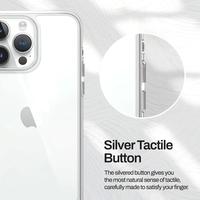 Gambar Case Compatible With iPhone 14 / 13 / 12 Protego Argentum Hybrid Slim Clear Casing - iPhone 13 Pro Max dari unomax Kota Bekasi 4 Tokopedia