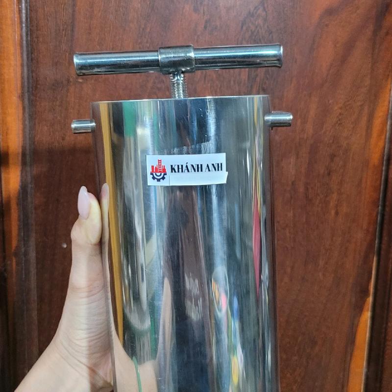 khuôn làm giò thủ inox 304 hiệu KHÁNH ANH, khuôn bó giò xào, khuôn làm chả lụa inox cao cấp không rỉ sét hàng dày loại 1kg và 0,5kg