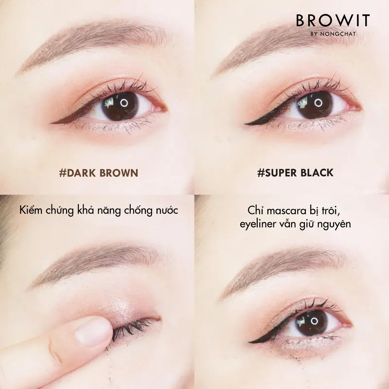Bút Kẻ Mắt Lâu Trôi Browit Aurora Long Stay Eyeliner 0.5g Trang Điểm Mắt 5