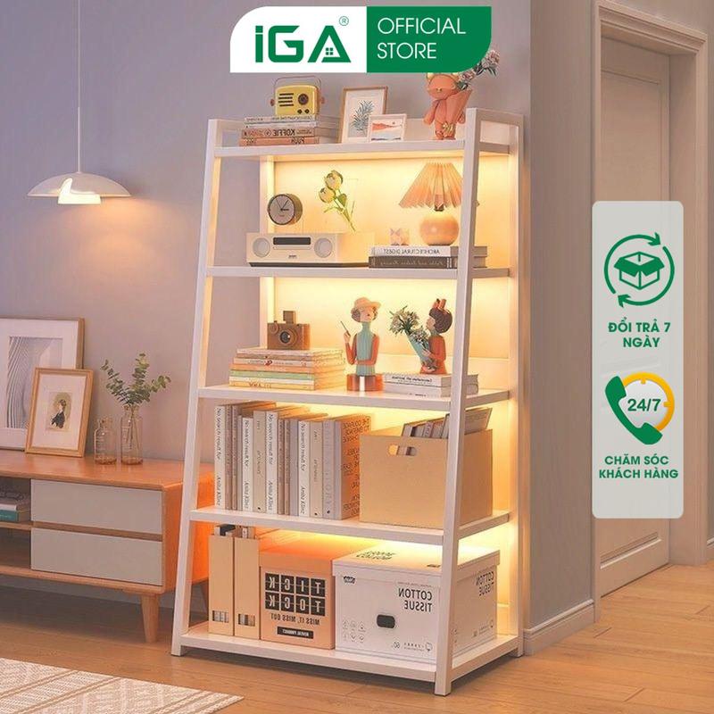 Kệ Sách Gỗ Đa Năng Trang Trí Decor Phòng Làm Việc Phong Cách Hiện Đại - GM06  - ᶖgA 0
