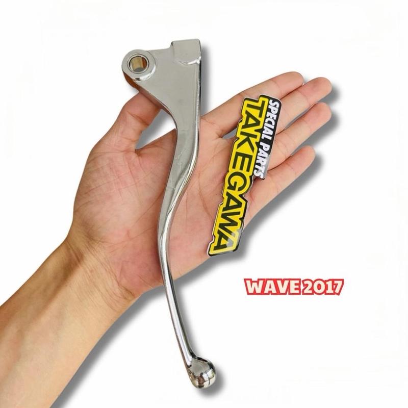 Tay thắng inox xiken cho Vario, AB, Vision, Winner, Ex150, Satria 3