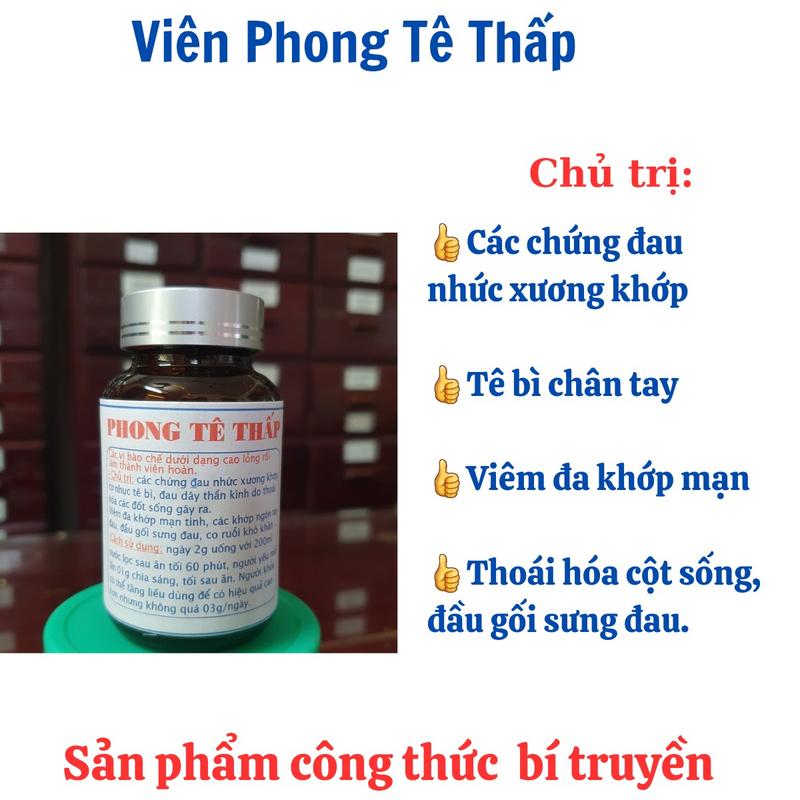 Product Introduction of viên hoàn Phong Tê Thấp nhà làm 5