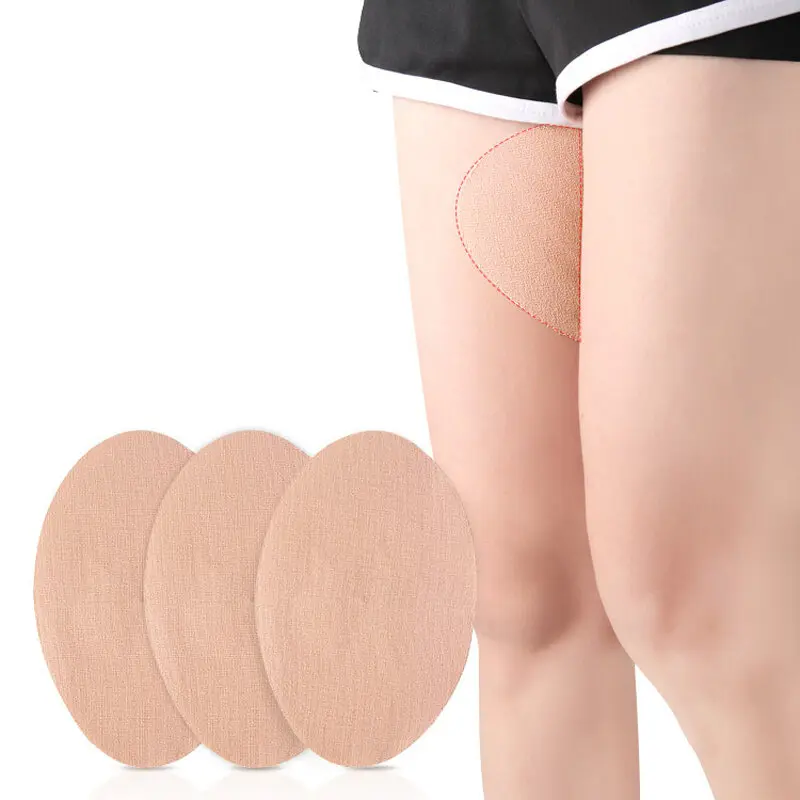 Băng Dính Đeo Đùi Vải Thun Dùng Một Lần, Unisex, Đệm Cơ Thể Vô Hình Miếng Dán Đùi Chống Ma Sát Ngoài Trời, Từ Miếng Dán Chà Xát, Có Sẵn Trong 5 / 10 / 20 Chiếc