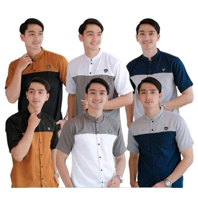 100ribu Dapat 4 Model Baju Koko Kurta Dewasa Katun Muslim 3