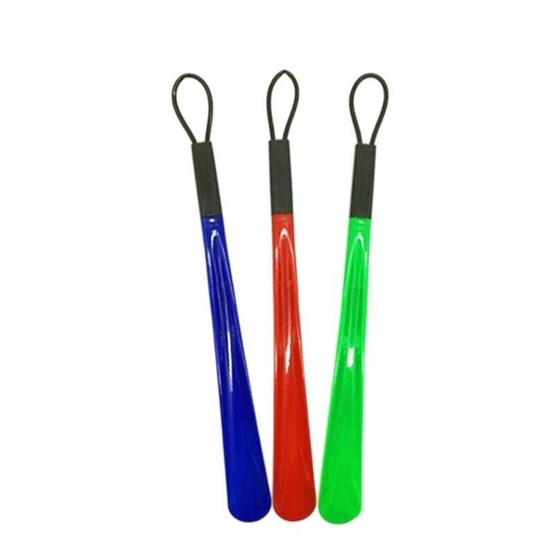 Product Introduction of Mobility Aid Long Handled Shoe Horn Plastic Colorful Shoehorn 49.5cm Shoe Remover Pregnant Elderly 10