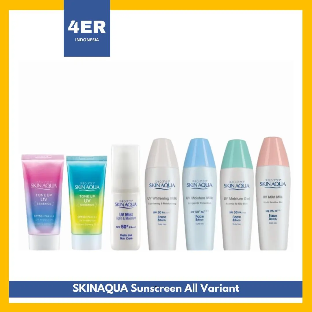 Skin Aqua Sunscreen UV SPF 50PA++++ ALL VARIANT NEW