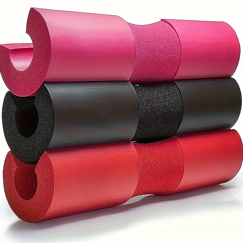 Premium Thick Foam Barbell Pad, Suitable for Hip Thrusts and Weightlifting - Comfortable Shoulder Support, Enhances Gym Exercise and Strength Training Effects