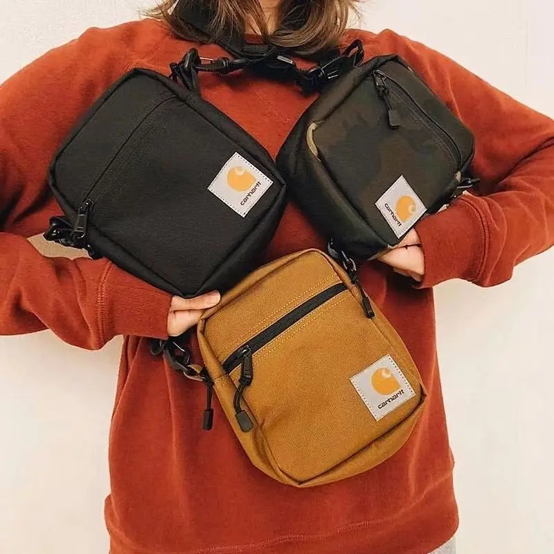 Túi Messenger Carhartt Hart, Thương Hiệu Thời Trang, Túi Đựng Điện Thoại Di Động Túi Đeo Ngực, Dành Cho Nam Và Nữ, Túi Đeo Vai Cặp Đôi, Năm 2024