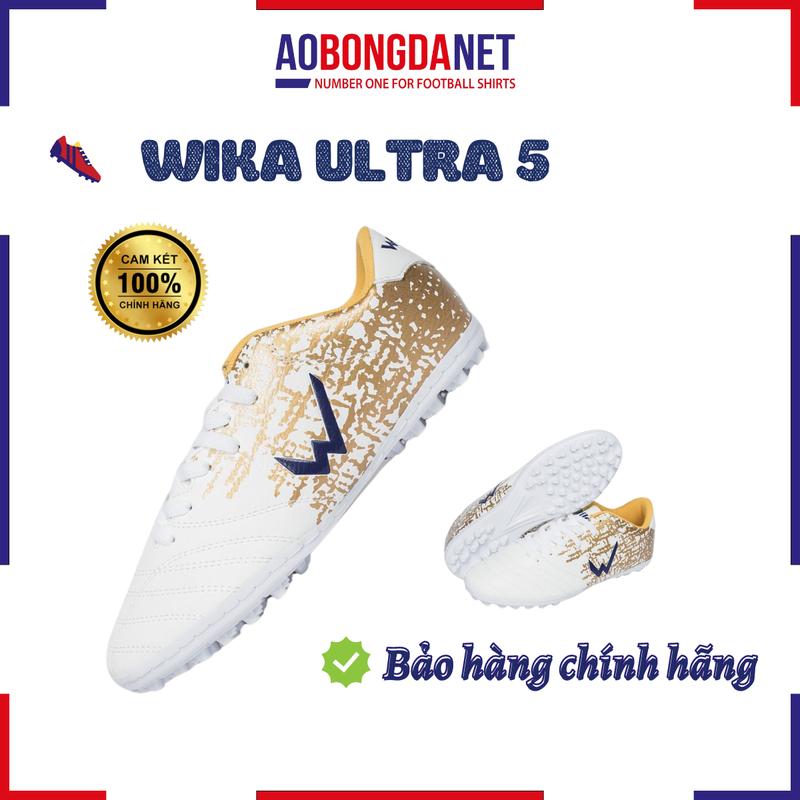Giày Đá Banh Giày Đá Bóng Wika Ultra 5 Chính Hãng Chất Liệu Da Nhăn Cao Cấp Chống Thấm Nước Sneaker Sport Bóng Đá Phủi