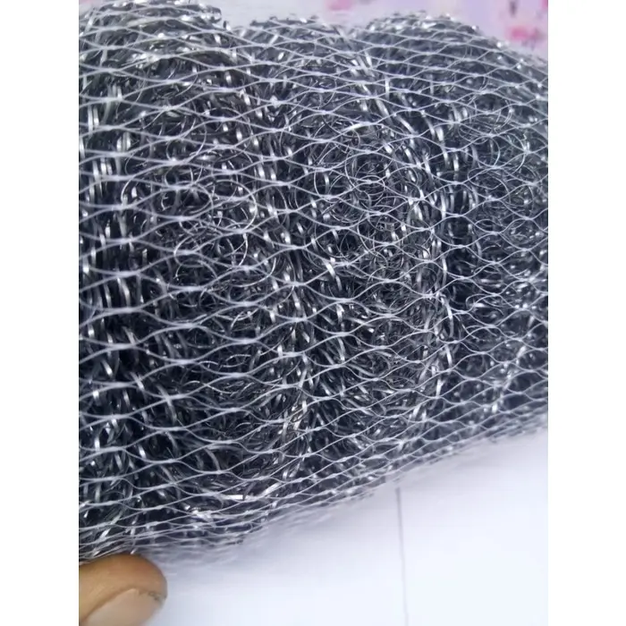 Spons Kawat Cuci Piring Bentuk DONAT per 1pcs  Stainless Merah 4