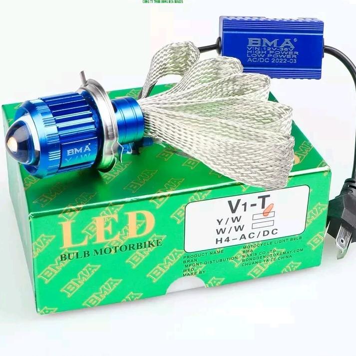  Đèn pha led V1 BMA đuôi công tản nhiệt cao cấp 