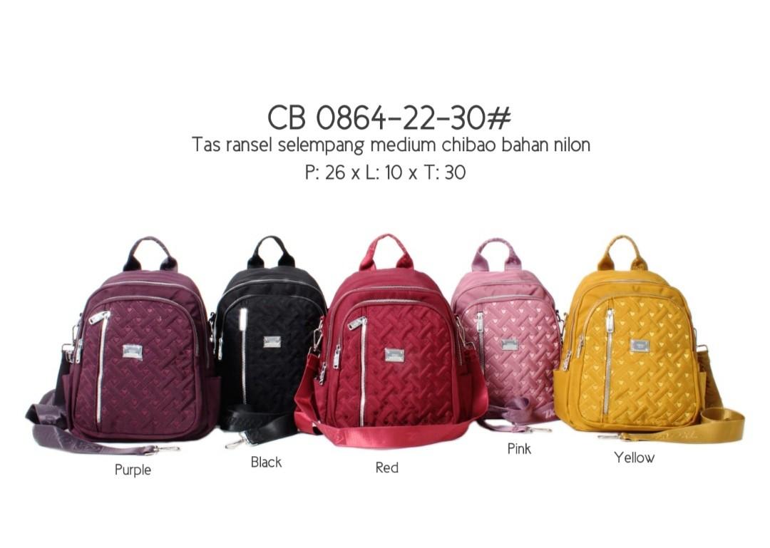 Tas ransel wanita chibao original kanvas import terbaru