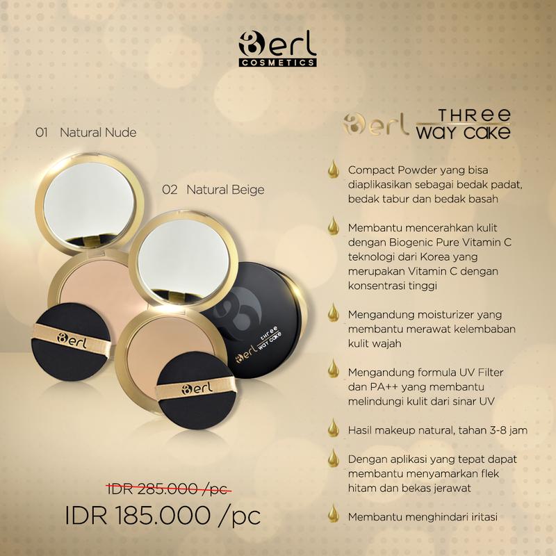 Bedak Berl / B erl THREE WAY CAKE 1