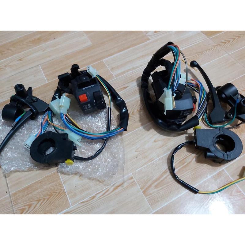 Cùm công tắc cho xe honda Dream (kèm tay phanh) 1
