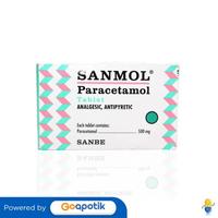 Gambar SANMOL 500 MG BOX 100 TABLET dari Apotek Gofarma By GoApotik Kab. Malang 1 Tokopedia