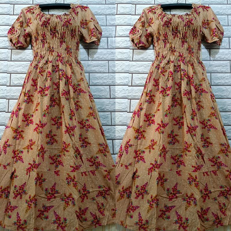 Long Dress Kerut Dada 3