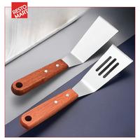 Gambar Sutil / Spatula Tepanyaki Garis / Scraper With Wooden Handle SUBRON Stainless (2716195) dari Restomart Kitchen Solution Kota Administrasi Jakarta Pusat 4 Tokopedia