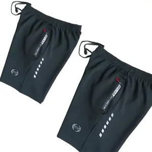 Celana Pendek Olahraga Gym Running Fitnes Volly Bahan Misty Tebal Elastis Pria Sport