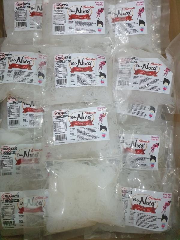 Combo 10 gói Bún Nưa Cuộn Keto Das Vị Nguyên 100g - Gói nhỏ dễ sử dụng