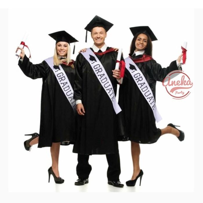 Selempang wisuda Graduated / Selempang Satin wisuda / Sash samir 2