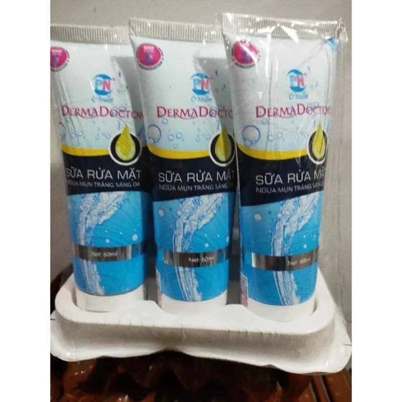 6 tuýp sữa rửa mặt Derma Doctor 60 ml