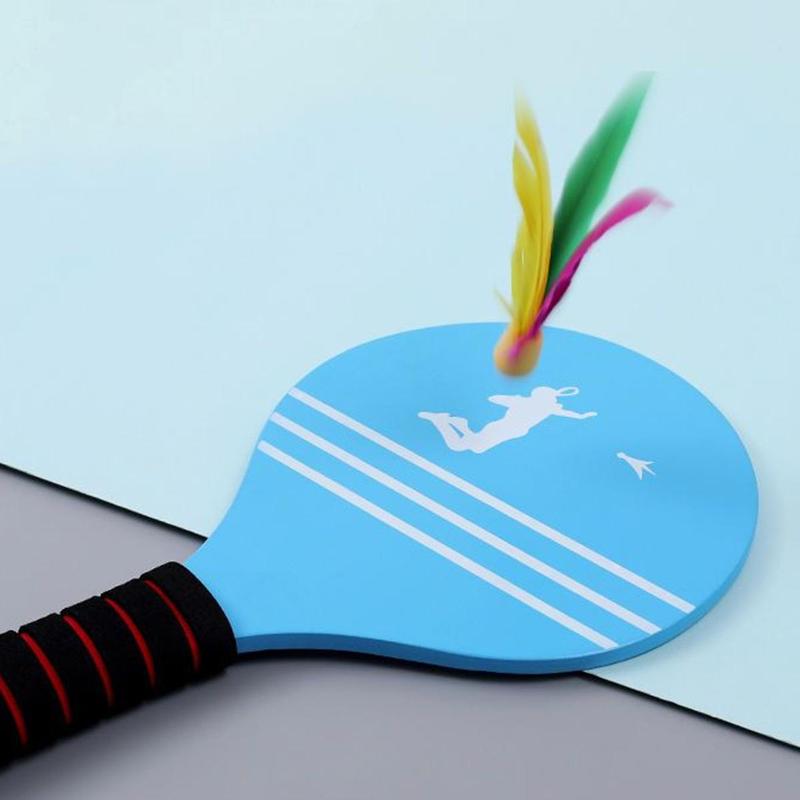 Camping Equipment Badminton Set Badminton Rackets Yard Lawn Game Wooden Rackets 5