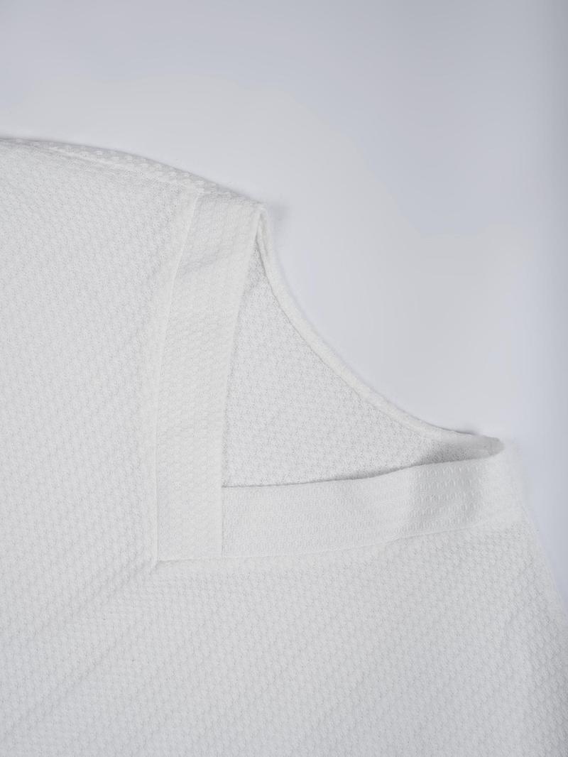 Product Introduction of Women's Plain V Neck Tee, Casual Long Sleeve T-shirt for Daily Wear, Ladies Clothes for All Seasons 7