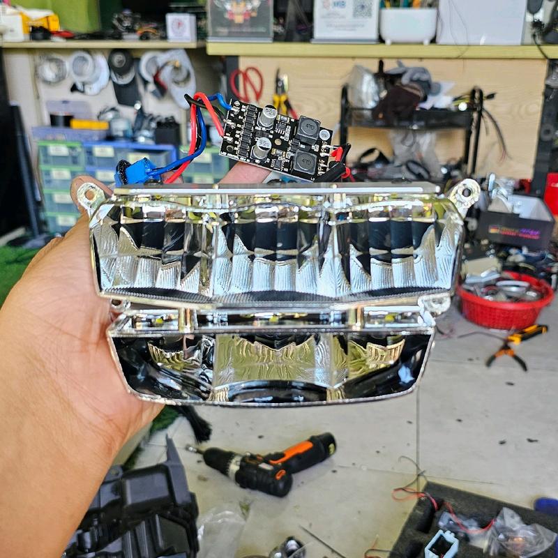 Mạch đèn led + chóa phản xạ Zhipat Wave