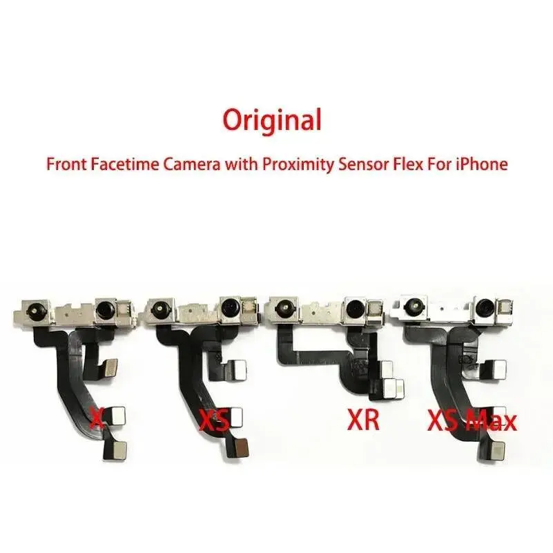 Camera Trước cho iPhone X, XR, XS Max, với cảm biến ánh sáng Proximity, Cáp Dẻo