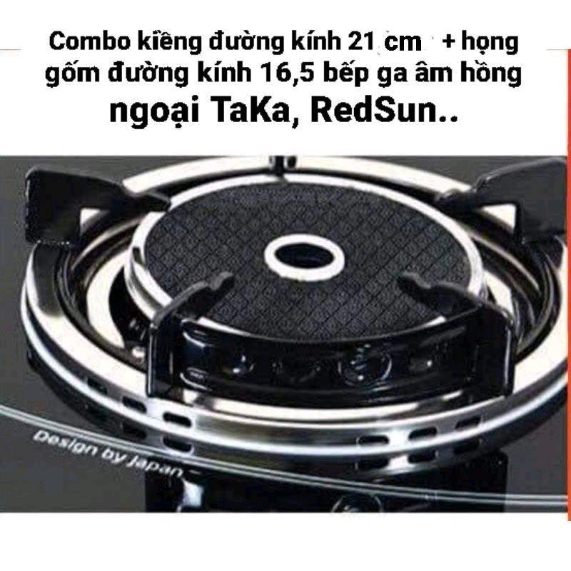 Kiềng thép + đầu đốt/ ống điếu bếp ga hồng ngoại âm TaKa