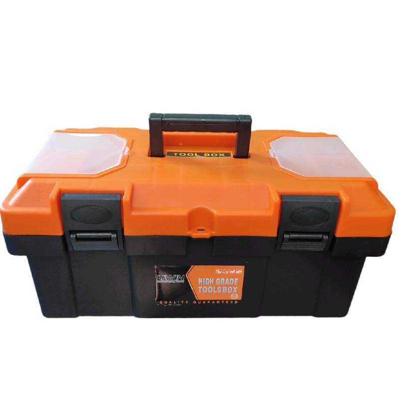 Thùng Đựng Đồ Nghề Nhựa ABS Size Lớn 19in Dài 44cm, Rộng 23cm,Cao 20cm Hiệu Liwiin Hàng Chuẩn Dày