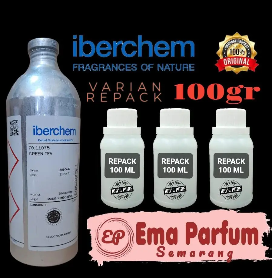 (  100GR ) PARFUM VARIAN TERLARIS TERBAIK TERMURAH REPACK 100GRAM BY IBERCHEM ORIGINAL