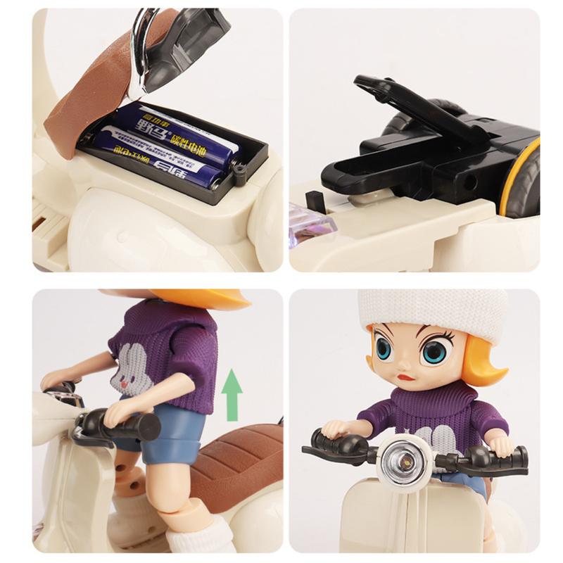 Product Introduction of Stunt Tricycle Rotating Dance Universal Toy Electric Bicycle Colorful Lights Music Toy Car Male and Female Gifts 8
