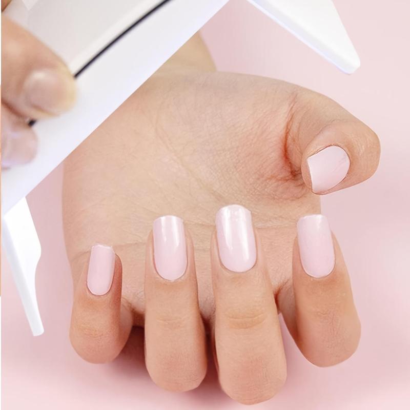 Product Introduction of Semi-cured Gel Nail Strips with Nail File & Stick (20pcs/set), Soak off UV Gel Nail Art Sticker, Full Cover Nail Decals, Nail Art Decoration for Women & Girls 12