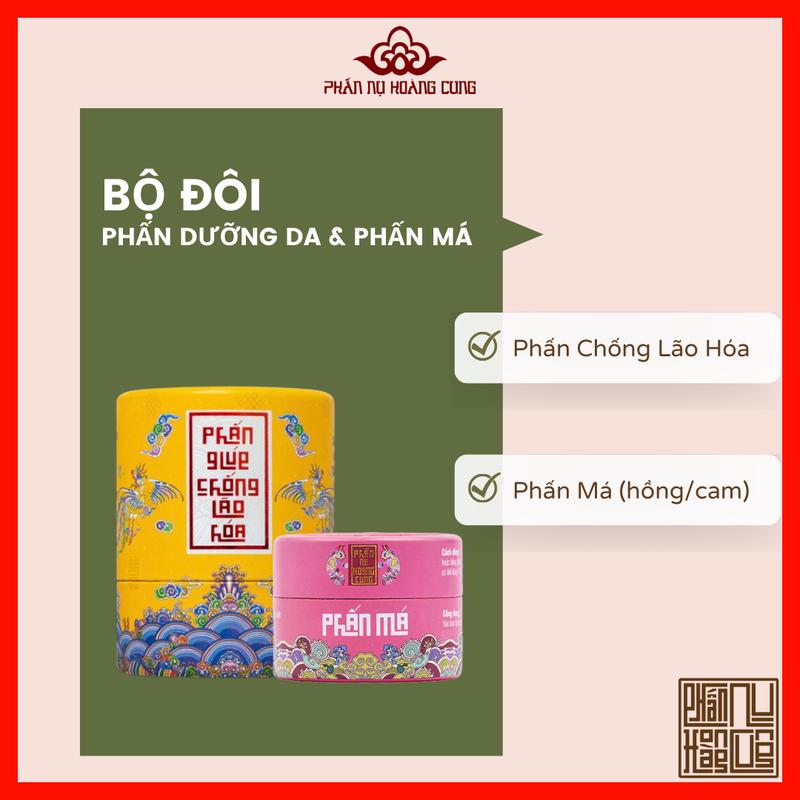 COMBO PHẤN TRANG ĐIỂM & PHẤN MÁ PHẤN NỤ HOÀNG CUNG Cosmetic Nữ Women