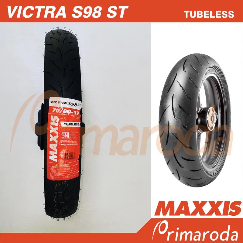 Ban motor MAXXIS Victra S98ST 70/80 Ring 17 70/80-17 Tubeless 0
