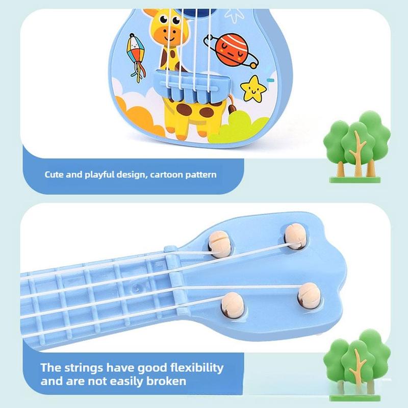 Product Introduction of Đàn Ghi Ta Dễ Thương, Dành Cho Trẻ Từ 5-9 Tuổi, Đàn Ghi Ta Ukulele, Đồ Chơi Âm Nhạc Cho Trẻ Mới Biết Đi, Thích Hợp Cho Trẻ Mới Biết Đi Từ 1-3 Tuổi, Âm Nhạc, A6J8 40
